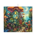 thumbnail image 1 of Dish Drying Mat, Color Mushroom Cottage Highly Absorbent Drying Matt Kitchen Counter, Dish Mat Drying Pad Dishes Drainer Mats for Kitchen Counter or Sink, 16 x 18 inch, 1 of 6