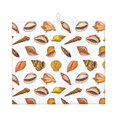 thumbnail image 1 of Dish Drying Mat, Conch Shells Print No.9025 Highly Absorbent Drying Matt Kitchen Counter, Dish Mat Drying Pad Dishes Drainer Mats for Kitchen Counter or Sink, 16 x 18 inch, 1 of 6