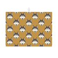 thumbnail image 1 of Dish Drying Mat, Cute Cartoon Husky Absorbent Microfiber Kitchen Mat, Heat Resistant Drying Mat Kitchen Counter for Dishes, Utensils, Pots, Pans, Drainer Mats 18x24in, 1 of 7