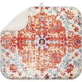 thumbnail image 1 of Dish Drying Mat Drainer Pads - Extra Large Microfiber Drying Mats for Dishes Kitchen Counter Super Absorbent Pads for Draining Racks (Floral,18"x24" ), 1 of 6