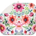 thumbnail image 1 of Dish Drying Mat Drainer Pads - Extra Large Microfiber Drying Mats for Dishes Kitchen Counter Super Absorbent Pads for Draining Racks (Blue,16"x18" ), 1 of 6