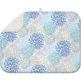 thumbnail image 1 of Dish Drying Mat Drainer Pads - Extra Large Microfiber Drying Mats for Dishes Kitchen Counter Super Absorbent Pads for Draining Racks (Blue,18"x24" ), 1 of 7