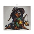thumbnail image 1 of Dish Drying Mat, Fantasy Wizard Dog Art Highly Absorbent Drying Matt Kitchen Counter, Dish Mat Drying Pad Dishes Drainer Mats for Kitchen Counter or Sink, 16 x 18 inch, 1 of 6