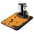 thumbnail image 1 of Dish Drying Mat Halloween Bat Spider Web Kitchen Drying Mat Non Slip Foldable Washable 18x24 Inch Dish Drying Pad for Kitchen Fast Dry, 1 of 7