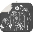 thumbnail image 1 of Dish Drying Mat, Highly Absorbent Microfiber Kitchen Counter Mat, Dish Drying Pad for Dishes, Utensils, Pots and Pans, Large 16" x 18" Black, 1 of 6