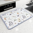 thumbnail image 1 of Dish Drying Mat for Kitchen Counter, 15.74"x11.8"Dish Drying Pad with Non-slip Rubber Backed, Hide Stain Anti Absorbent for Kitchen Counter, Drying Mat for Coffee Machine Dish Rack, 1 of 7