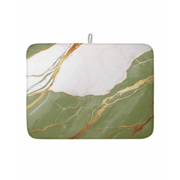Dish Drying Mat for Kitchen Counter Abstract Marble Drying Pad ...