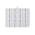 Dish Drying Mat for Kitchen Counter Blue Leaves Lines Drying Pad ...