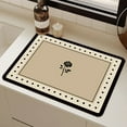 thumbnail image 1 of Dish Drying Mat for Kitchen Counter,Dish Drying Mat Super Absorbent Kitchen Counter Mat Rubber Backing Draining Mat Easy To Clean Kitchen Accessories Dish Rack Pad for Dishes, Utensils, Countertops, 1 of 7