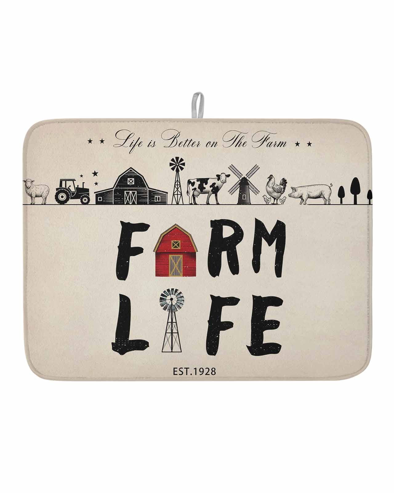 LR Home Dish Drying Mat