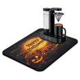 thumbnail image 1 of Dish Drying Mat for Kitchen Counter Halloween Moon Evil Pumpkin Scary Night Coffee Bar Mat Absorbant Collapsible 18x24 Inch Dishes Plate Glass Dry Draining Pad for Halloween Decor Countertops, 1 of 7
