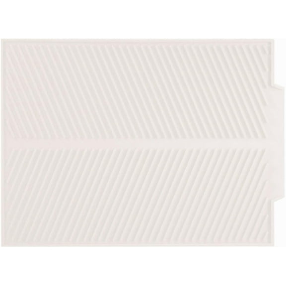 Dish Drying Mat for Kitchen Counter, Silicone Large Dish Drying Pad, Easy Clean Non-slipping Heat Resistant Dish Rack Mat, Foldable Dish Drain Mat, Gray