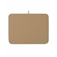 thumbnail image 1 of Dish Drying Mat for Kitchen Counter Solid Color Drying Pad Absorbent Drying Mats for Countertops Sinks Draining Racks Khaki Farmhouse Vintage Reversible Drainer Kitchen Accessories 18x24 Inch, 1 of 7