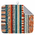 thumbnail image 1 of Dish Drying Mat for Kitchen Countertop, Bohemian Absorbent Microfiber Dish Mat Reversible Quick Dry Non Slip Draining Mat Kitchen Drying Pad for Dishes, Utensils 16x18 Inch Ethnic Art Decor, 1 of 9