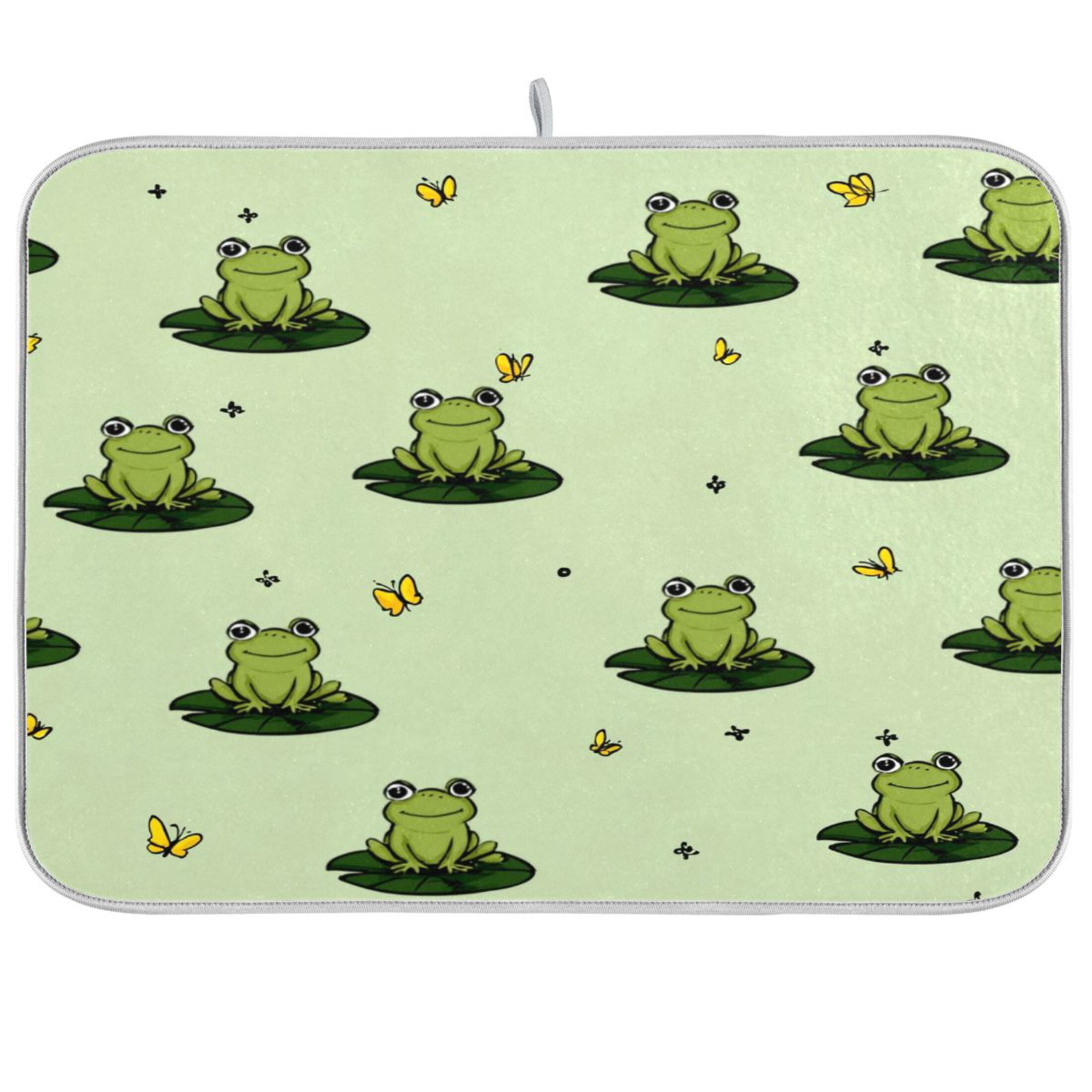 Dish Drying Mat Kitchen Mats Counter Absorbent Dish Pad for Home Decor ...