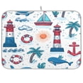 thumbnail image 1 of Dish Drying Mat Kitchen Pad Large Counter Absorbent Dish Mats Drainer Adventure in The Sea, 1 of 8