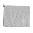 thumbnail image 1 of Dish Drying Mat Large Size 20x15 Inch Absorbent Microfiber Drain Rack for Kitchen Counter Countertops with Pinstripe Design, 1 of 9
