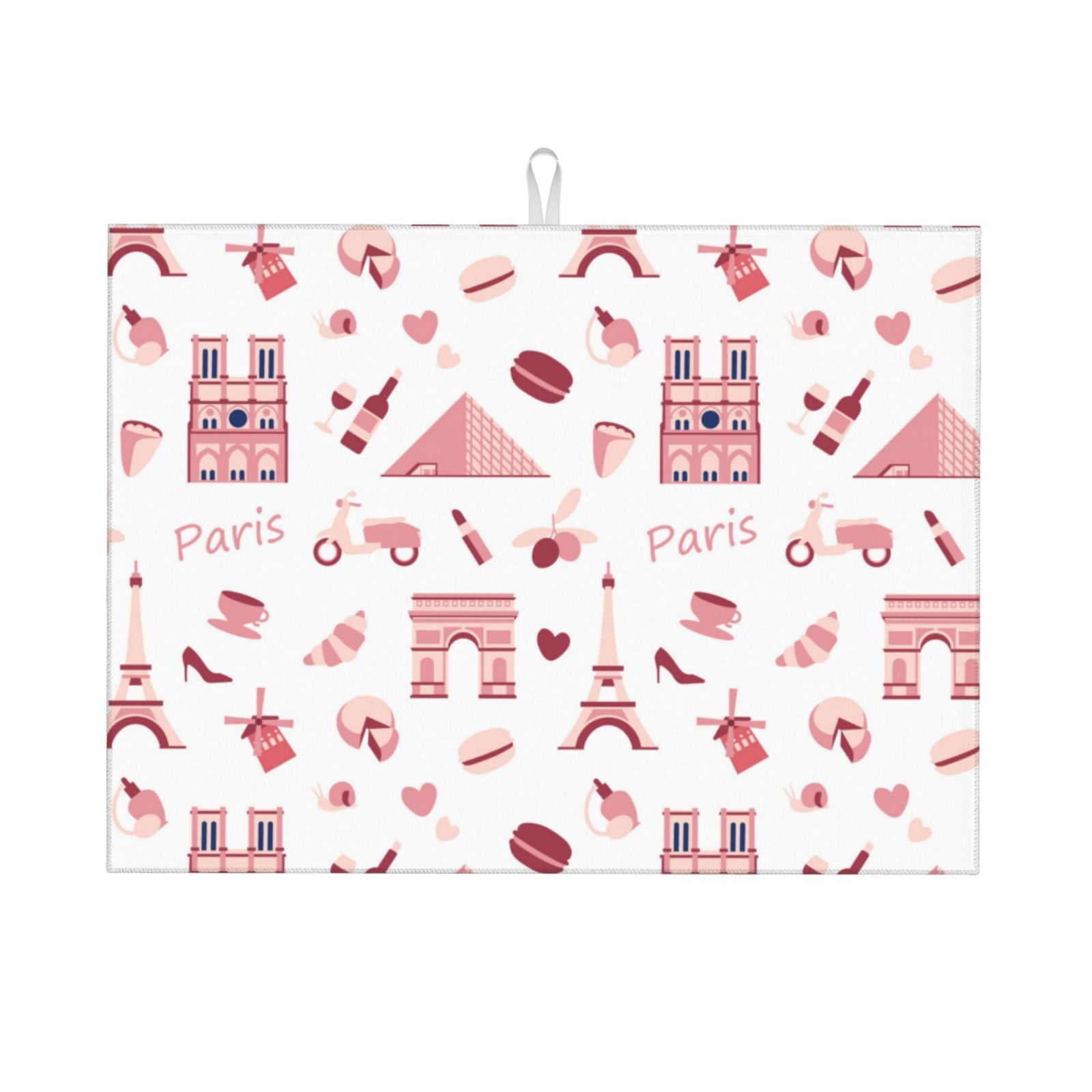 Dish Drying Mat, Microfiber Large Dish Drying Mats for Kitchen Counter