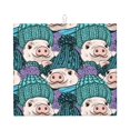 thumbnail image 1 of Dish Drying Mat, Modern Cute Hat Pig Highly Absorbent Drying Matt Kitchen Counter, Dish Mat Drying Pad Dishes Drainer Mats for Kitchen Counter or Sink, 16 x 18 inch, 1 of 6