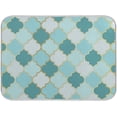 thumbnail image 1 of Dish Drying Mat Moroccan Trellis Kitchen Dish Pads Super Absorbent Microfiber Dish Drying Rack Pads Safe Heat-resistant Kitchen Counter Mat,16x18 Inch, 1 of 7