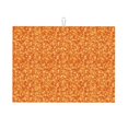 thumbnail image 1 of Dish Drying Mat, Orange Glitter lightning Absorbent Microfiber Kitchen Mat, Heat Resistant Drying Mat Kitchen Counter for Dishes, Utensils, Pots, Pans, Drainer Mats 18x24in, 1 of 7