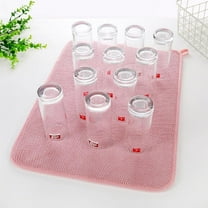 Dish Drying Mat-Super Absorbent Drying Mat for Kitchen Counter Fast Drying Dish drying Pad Dish Drainer Mats,11.8x15.7"