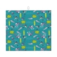 thumbnail image 1 of Dish Drying Mat, cute shark turtle Highly Absorbent Drying Matt Kitchen Counter, Dish Mat Drying Pad Dishes Drainer Mats for Kitchen Counter or Sink, 16 x 18 inch, 1 of 6