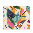 thumbnail image 1 of Dish Drying Mat, floral jungle pattern Highly Absorbent Drying Matt Kitchen Counter, Dish Mat Drying Pad Dishes Drainer Mats for Kitchen Counter or Sink, 16 x 18 inch, 1 of 6