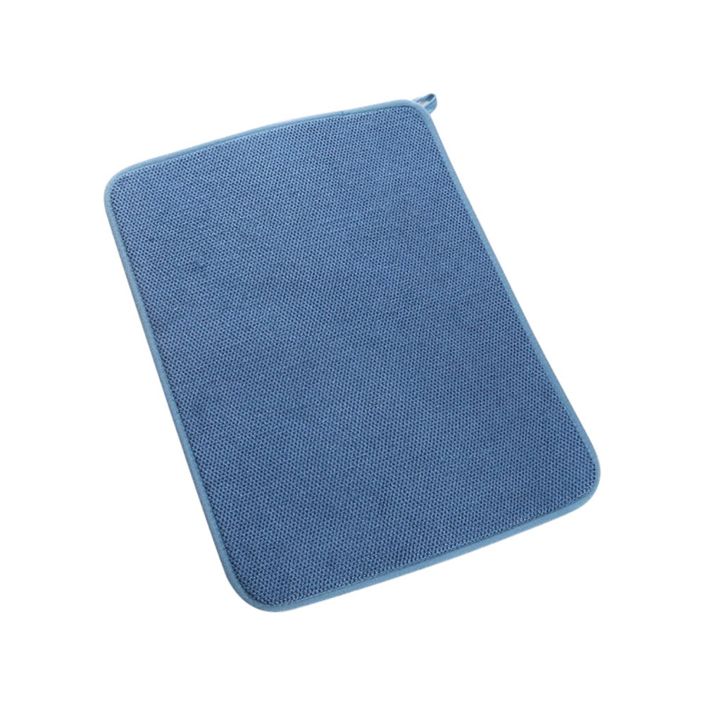 Blue dish drying mat new arrivals