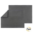 thumbnail image 1 of 2 Pack Dish Drying Mat for Kitchen , Microfiber Dishes Drainer Mats , Home Dish Drying Pad for Dishes and Glassware,15" x 20" ,Gray, 1 of 13
