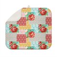 thumbnail image 1 of Dish Drying Mat for Kitchen Counter Pioneer Absorbent Reversible Microfiber Kitchen Countertop Protector Dishes Pad Small 16x18 Inch, 1 of 7