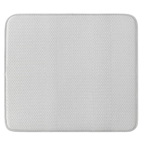 Subekyu Microfiber Dish Drying Mat for Kitchen Counter, Absorbent Dishes Drainer/Rack Pad for Countertop