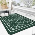 thumbnail image 1 of Dish Drying Mats,16" X24" Coffee Bar Mat Large Super Absorbent Kitchen Drying Mat Kitchen Counter Mat Dish Mat Drying Kitchen Mat Dish Drying Pad Coffee Mat Draining Mat for Kitchen Counter, 1 of 7
