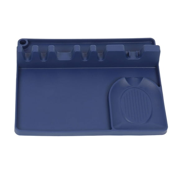 Dish Drying Rack 2 In 1 Kitchen Silicone Spoon Rest Upgraded Utensil Rest Hang Hole Design