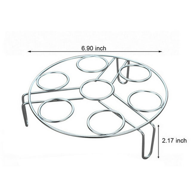 Dish Drying Rack Collapsible Stainless Steel Egg Steamer Rack for