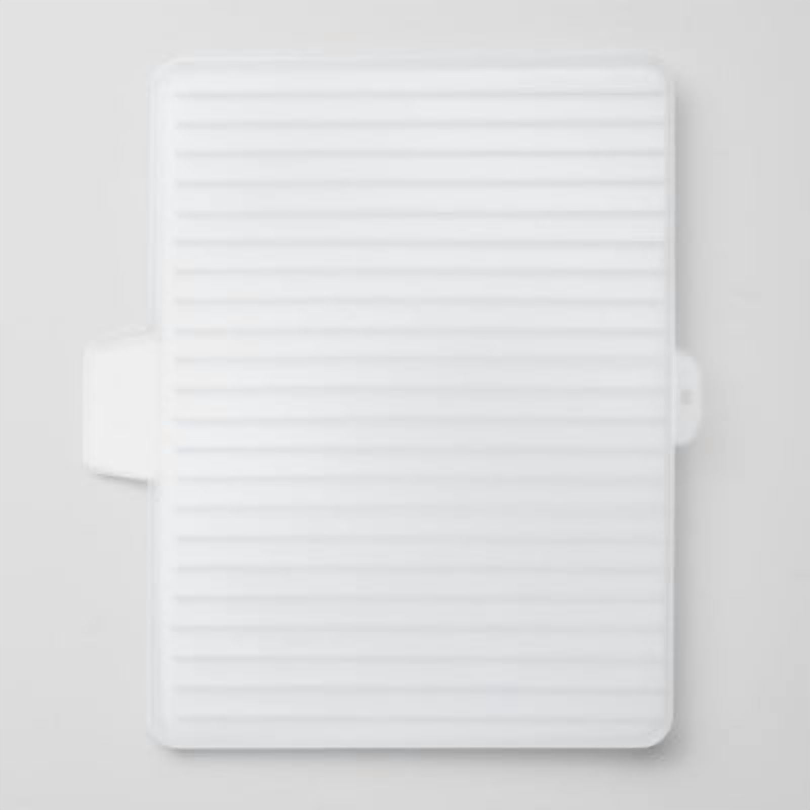 Dish Drying Rack Drainboard Clear Freestanding Plastic Dish Drainer ...