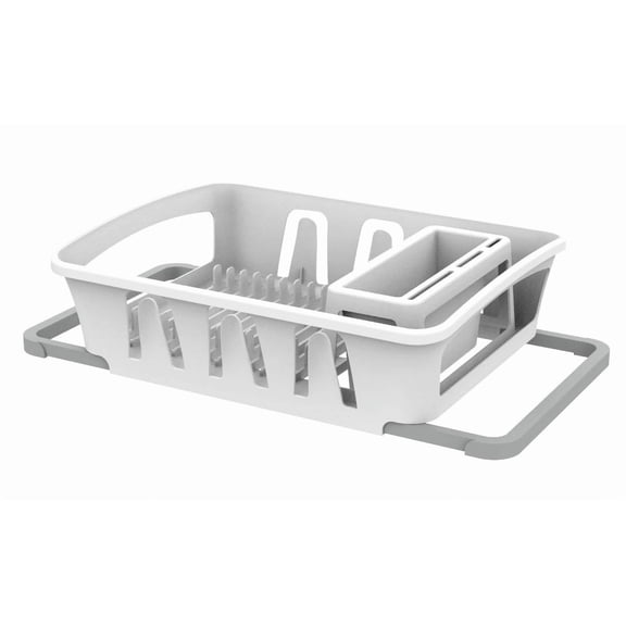 Dish Drying Rack,Expandable Dish Rack With Utensil Holder For Kitchen Countertop