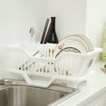thumbnail image 1 of Dish Drying Rack,Japanese Drain Bowl Rack For Kitchen Dishes And Chopsticks Drain Rack Plastic Bowl Rack For Storage Single Layer Bowl Rack, 1 of 3