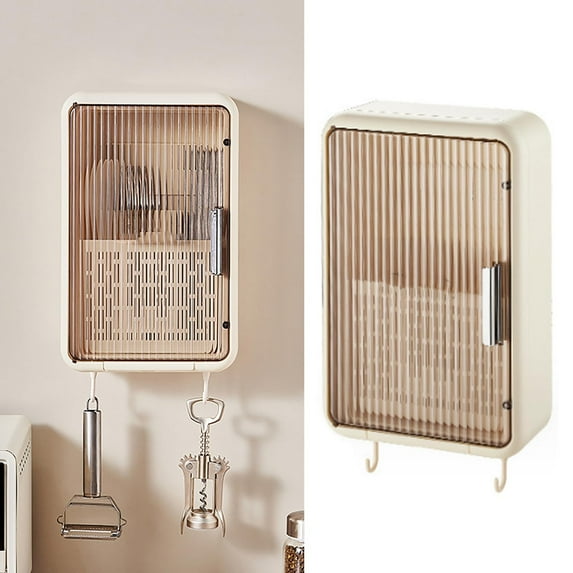 Dish Drying Rack,Kitchen Chopsticks Holder Wall Mounted Chopstick Organizer Draining Kitchen Utensils Storage