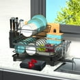 Dish Drying Rack for Kitchen Counter, Stainless Steel Large Dish