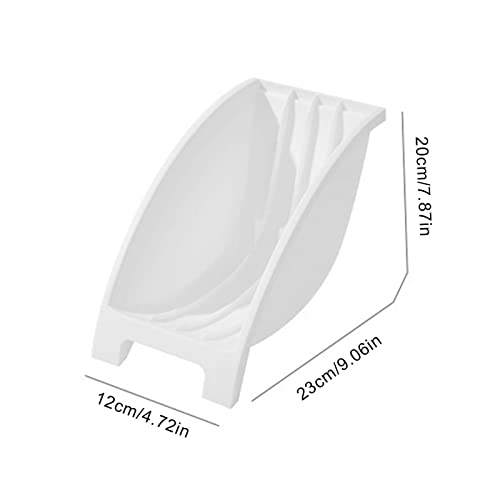 Dish Drying Rack, Vertical Standing Plate Cradle Rack Draining Racks Organizer Drainer Storage Holders For Kitchen Countertop Utensil Holder