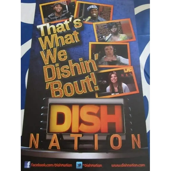 Dish Nation 2013 Comic-Con 11x17 mini promo poster MINT