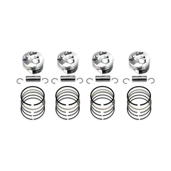 Dish Piston Set with Ring for 15 Plus Subaru FA20 WRX 86.25 mm Plus 0.25 mm