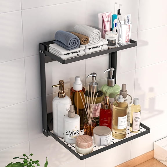 Dish Rack+ Foldable Wall Mounted Shelves