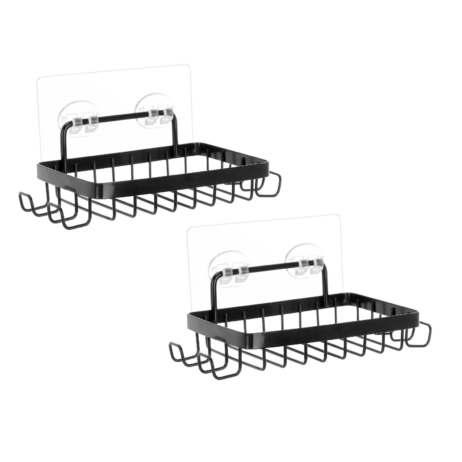 Dish Racks Shower Wall Soap Dish Holder Wall Mounted Draining Soap For