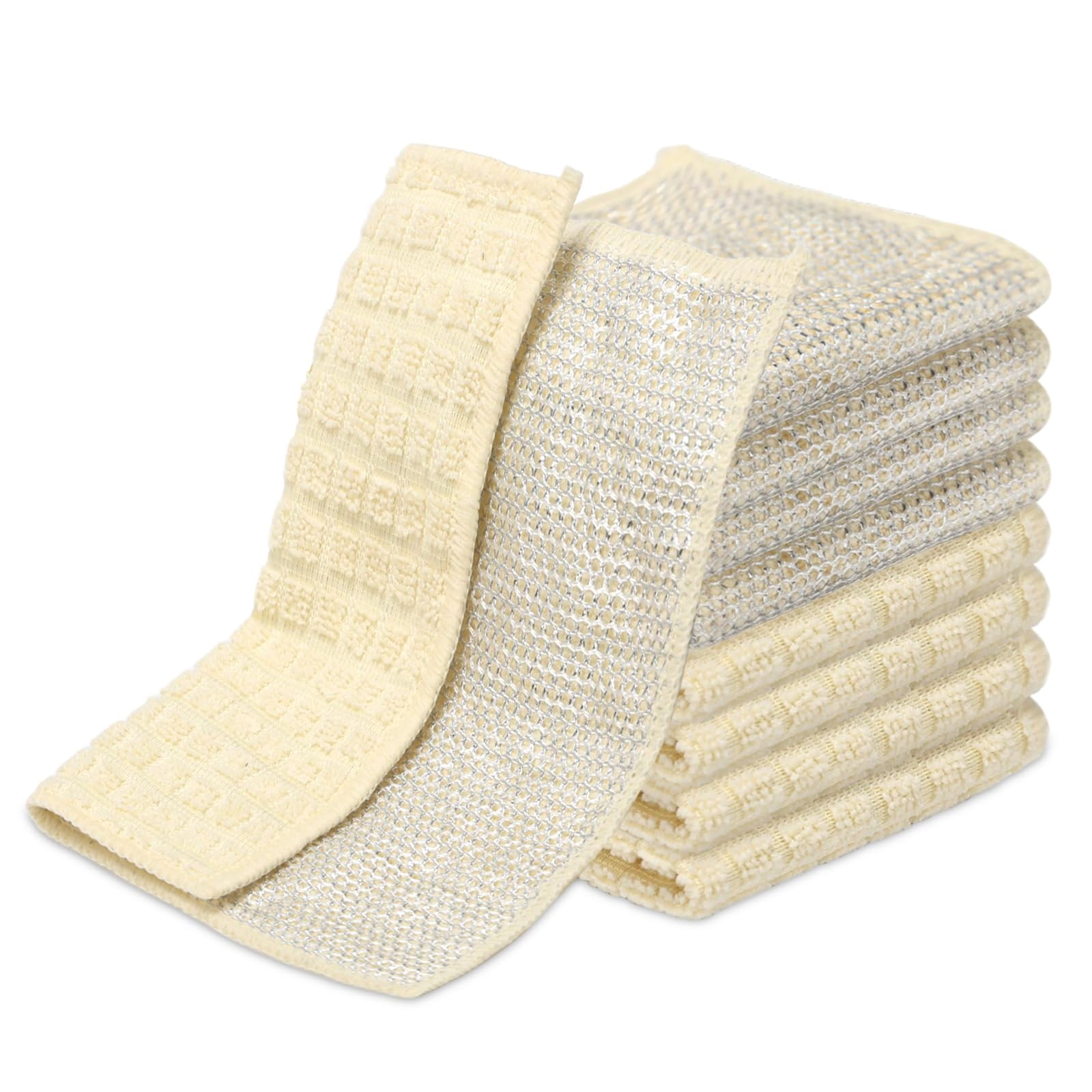Window Rag Dish Rags for Washing Dishes 8 Pack Multipurpose Wire Miracle Cleaning ...