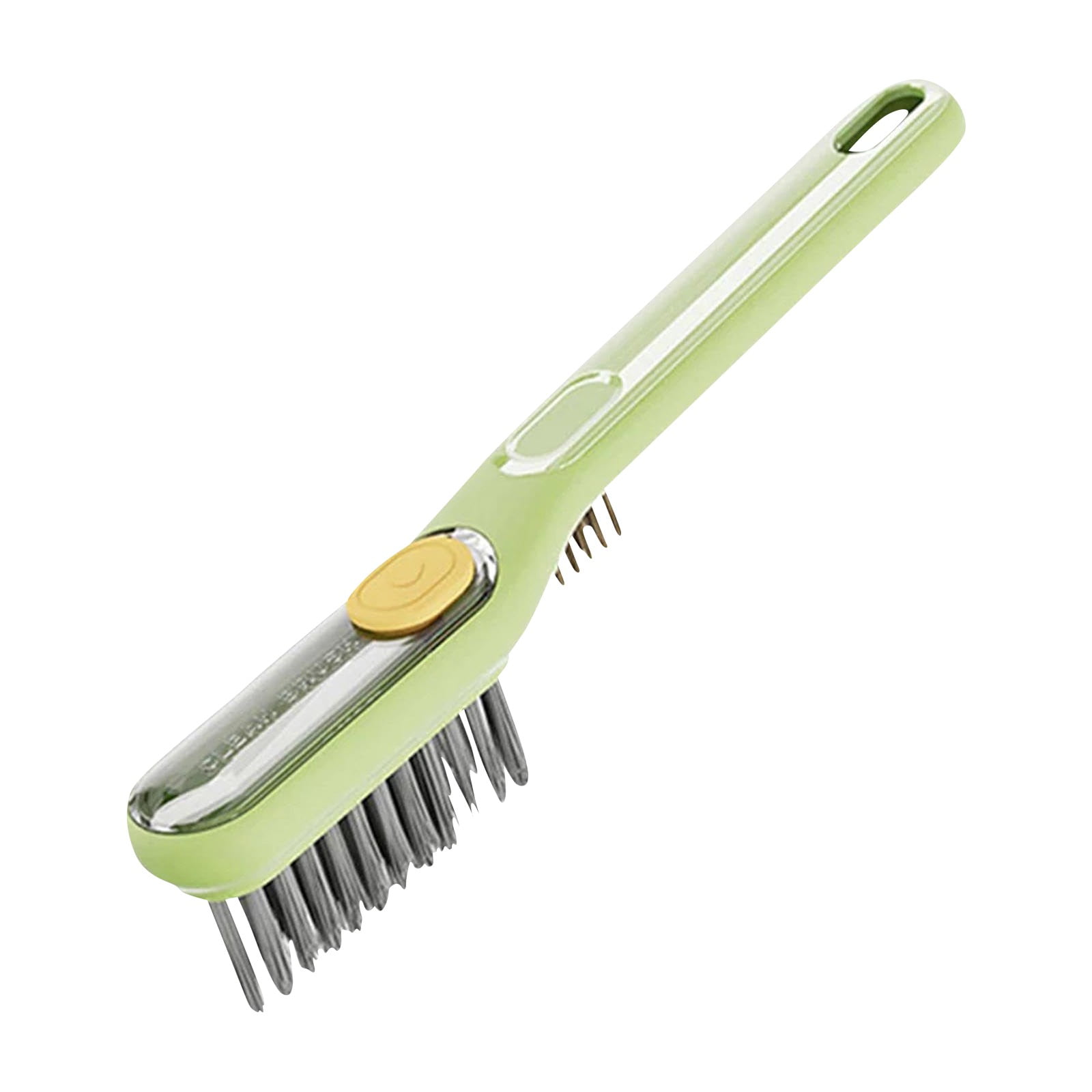 Dish Soap Dispenser Brush Type Scrub Brush Cleaner 2 In 1 Liquid Adding