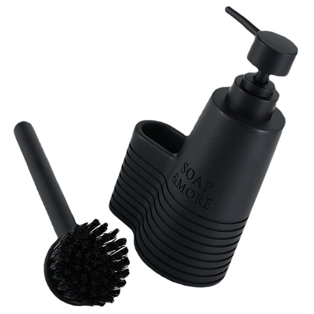 Dish Soap Dispenser Face Wash Resin Stainless Steel Dishwashing Liquid