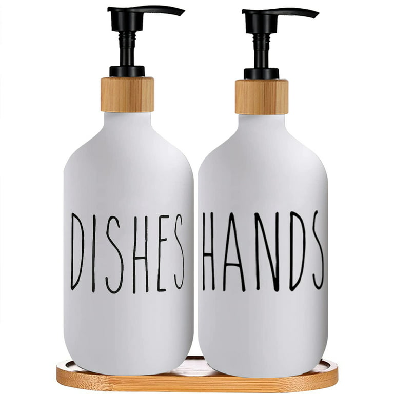 https://i5.walmartimages.com/seo/Dish-Soap-Dispenser-and-Hand-Soap-Dispenser-with-Bamboo-Pump-and-Tray-16-Oz-Matte-White-Soap-Dispenser-Set-for-Kitchen-Sink_2a27fea0-cbf2-4b37-b2ad-653f82c61e24.576b303dfd5a7fdaa7592bf2a74a4b2a.jpeg?odnHeight=768&odnWidth=768&odnBg=FFFFFF