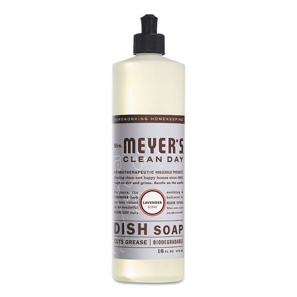 Dish Soap, Lavender Scent, 16 oz Bottle, 6/Carton Dish Soap, Lavender Scent, 16 oz Bottle, 6/Carton